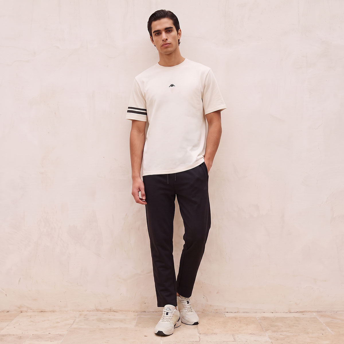 Kappa 2-Way Stretch Cut and Sew T-shirt-men-clothing-sportswearandactivewear-tshirtsandpolos-image-2