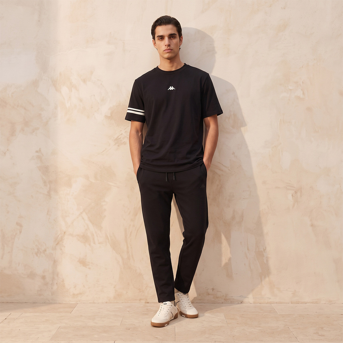 Kappa 2-Way Stretch Cut and Sew T-shirt-men-clothing-sportswearandactivewear-tshirtsandpolos-image-2