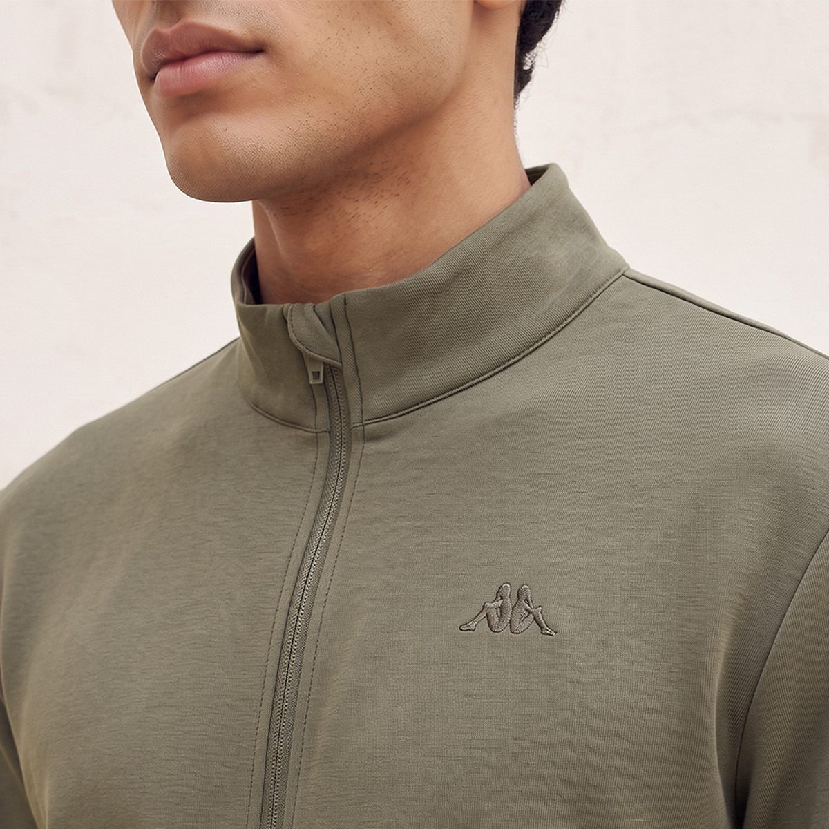 Kappa 2-Way Stretch Half Zip Sweatshirt-men-winterwear-hoodiesandsweatshirts-image-4
