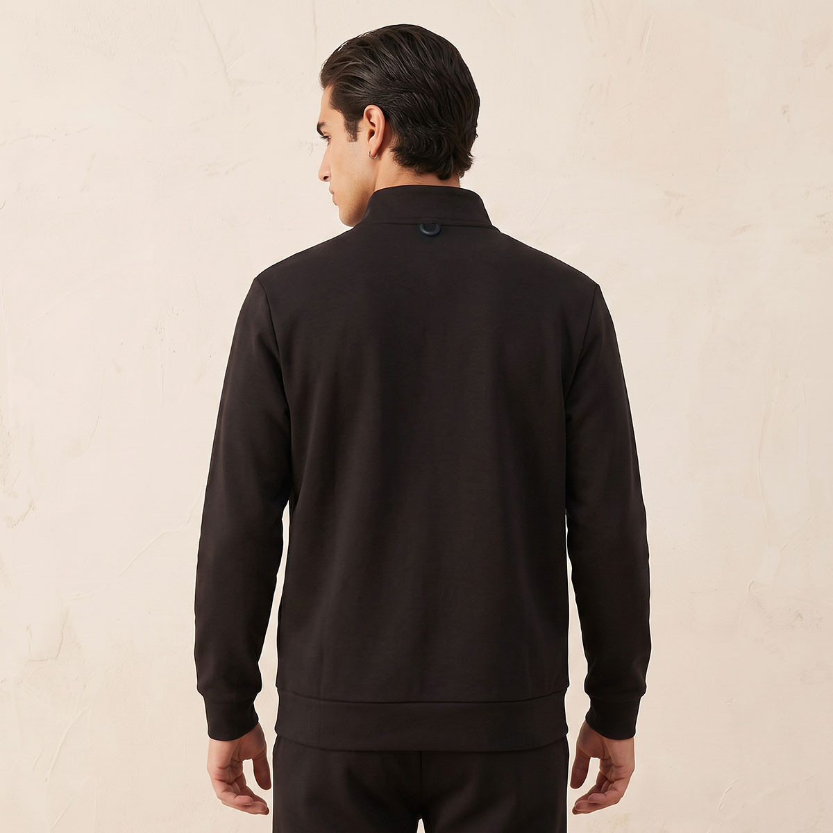 Kappa 2-Way Stretch Half Zip Sweatshirt-men-winterwear-hoodiesandsweatshirts-image-3