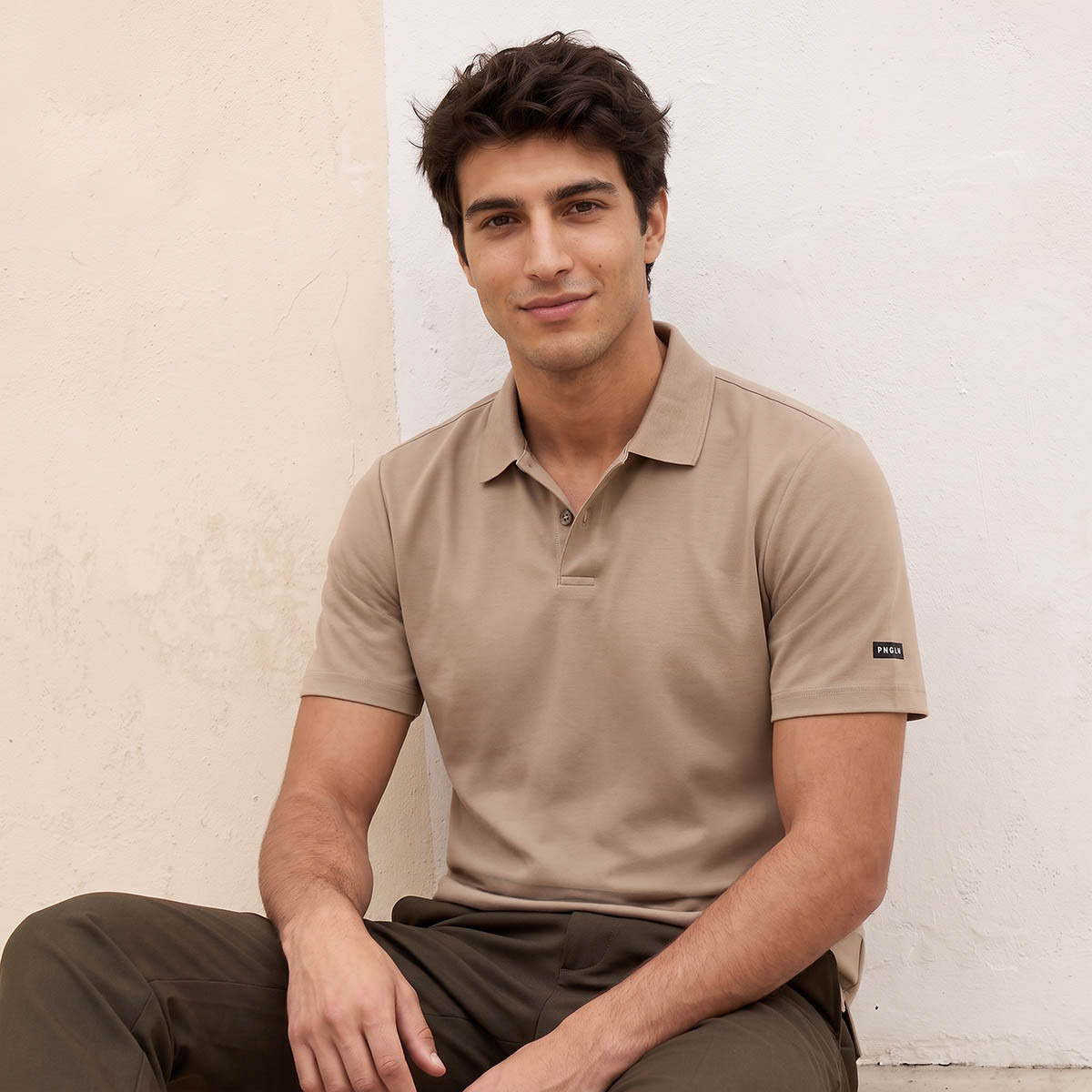 Love Pangolin 2 Way Stretch Polo T-shirt-men-clothing-sportswearandactivewear-tshirtsandpolos-image-1
