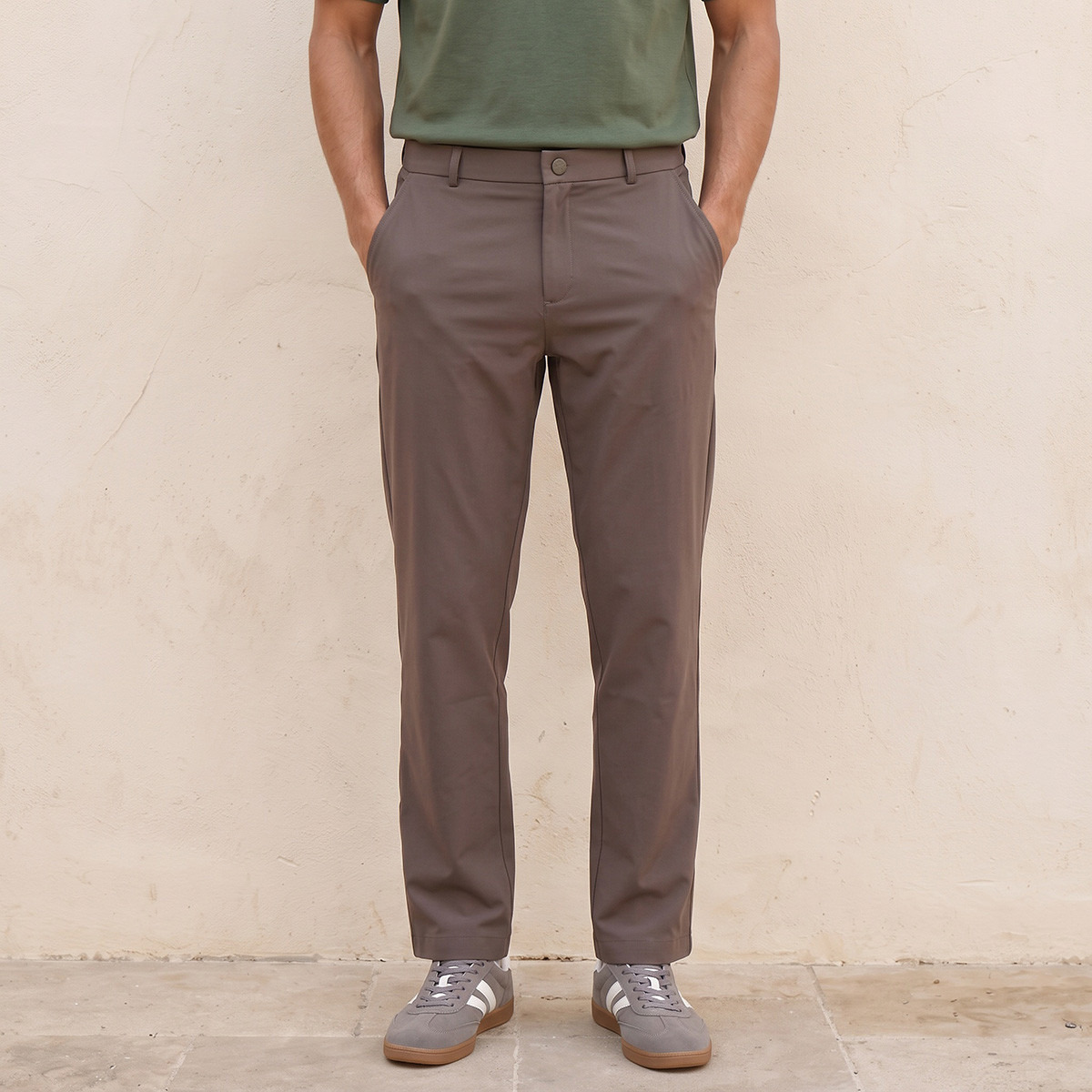 بنطلون ناعم الملمس من لوڤ بانجولين-men-clothing-bottoms-trousersandchinos-trousers-image-1