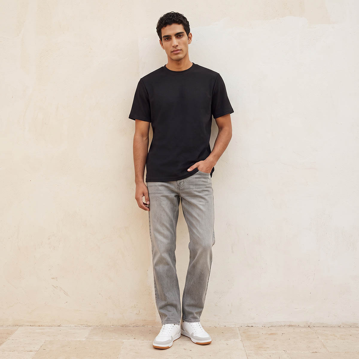 Love Pangolin Waffle Textured T-shirt-men-clothing-sportswearandactivewear-tshirtsandpolos-image-2