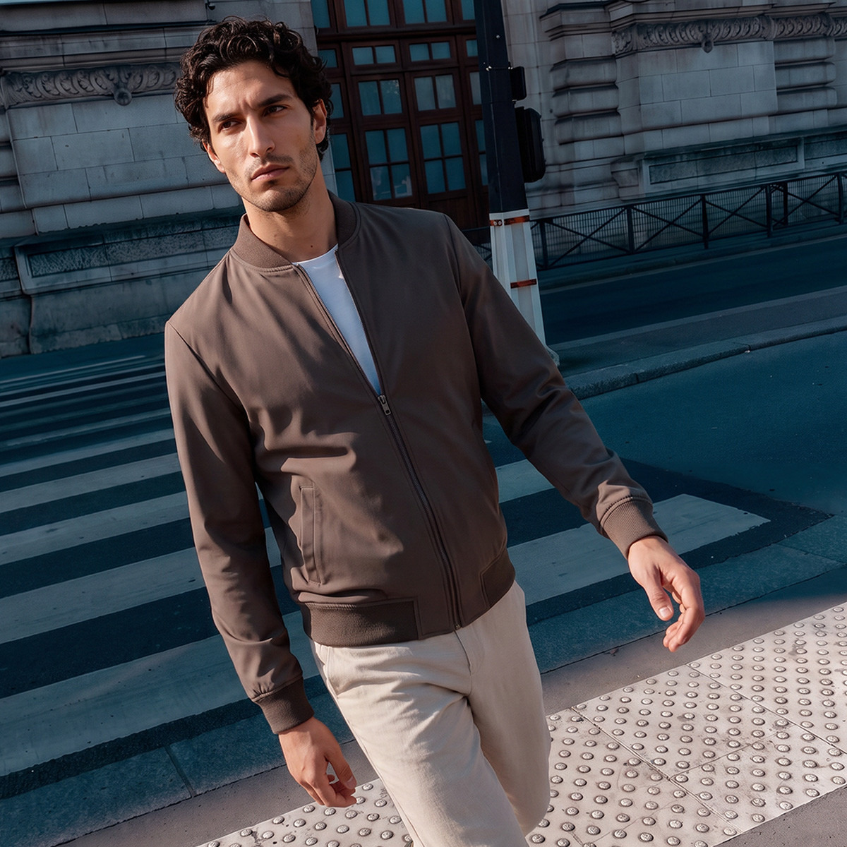 جاكيت منفوخ بجيوب من بانجولين لوف-men-clothing-jacketsandblazers-jackets-image-1