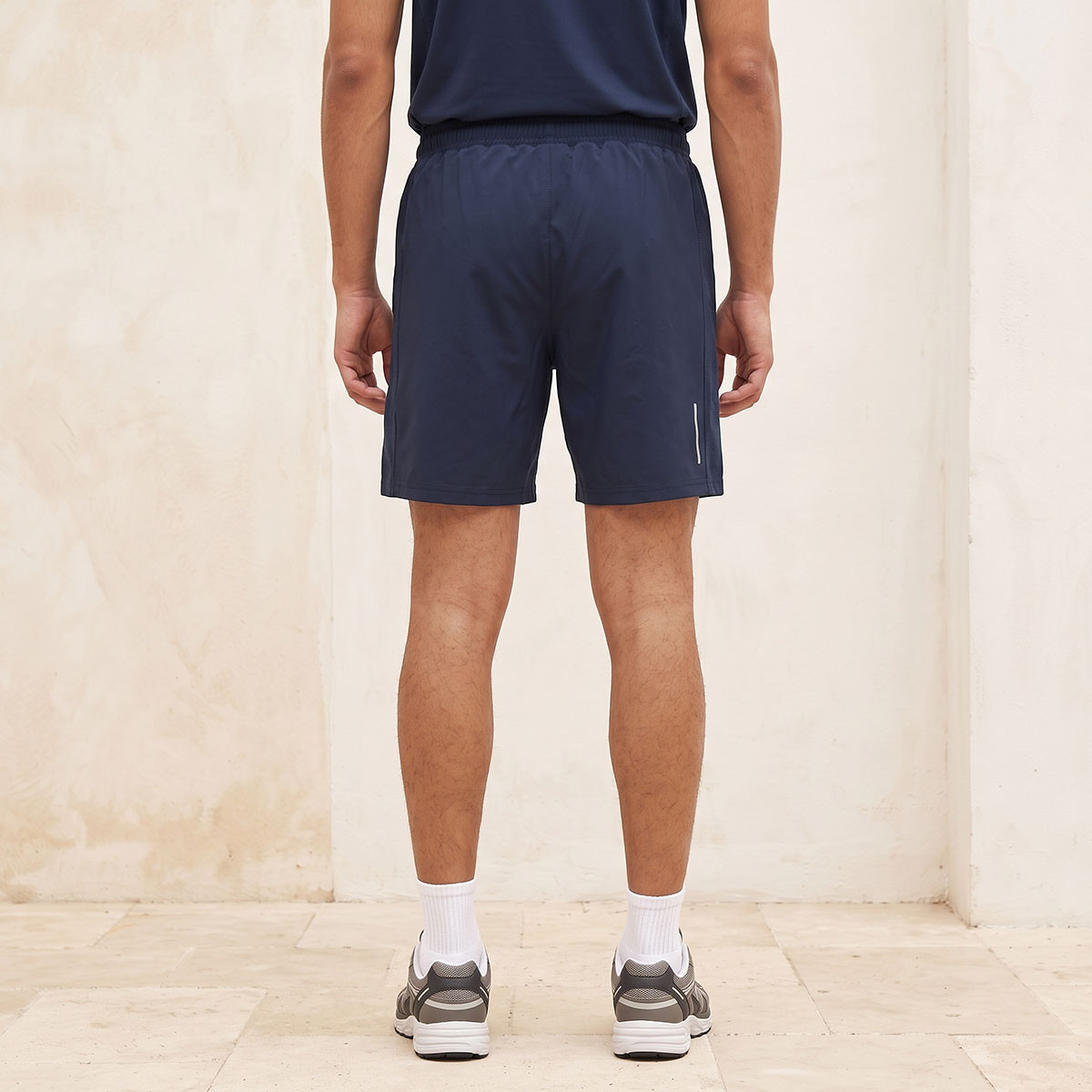 Kappa Logo Mesh Panel Shorts-men-clothing-bottoms-shorts-image-3