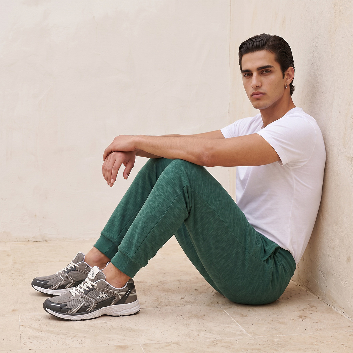 بنطلون رياضي قابل للتمدد في اتجاهين من كابا-men-clothing-sportswearandactivewear-bottoms-joggers-image-6