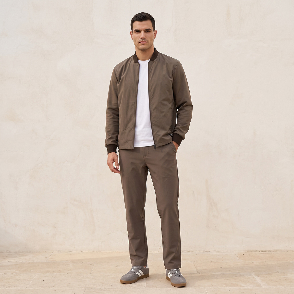 Love Pangolin Bomber Jacket with Pockets-men-clothing-jacketsandblazers-jackets-image-2
