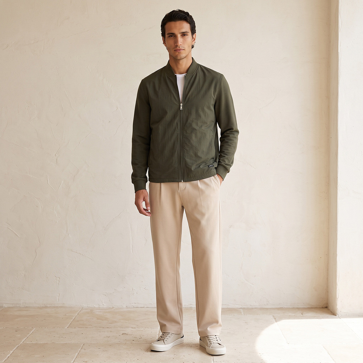 Love Pangolin Bomber Jacket with Pockets-men-clothing-jacketsandblazers-jackets-image-2