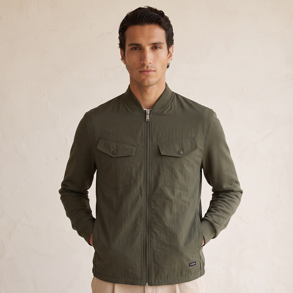 Love Pangolin Bomber Jacket with Pockets-men-clothing-jacketsandblazers-jackets-image-4