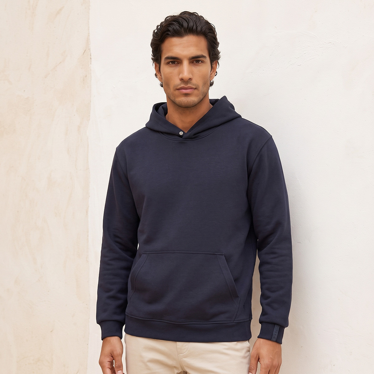 Love Pangolin Relaxed Fit Hoodie-men-winterwear-hoodiesandsweatshirts-image-1