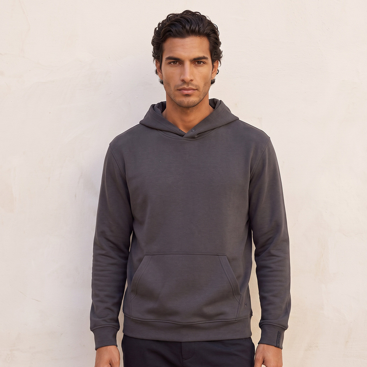 Love Pangolin Relaxed Fit Hoodie-men-winterwear-hoodiesandsweatshirts-image-1