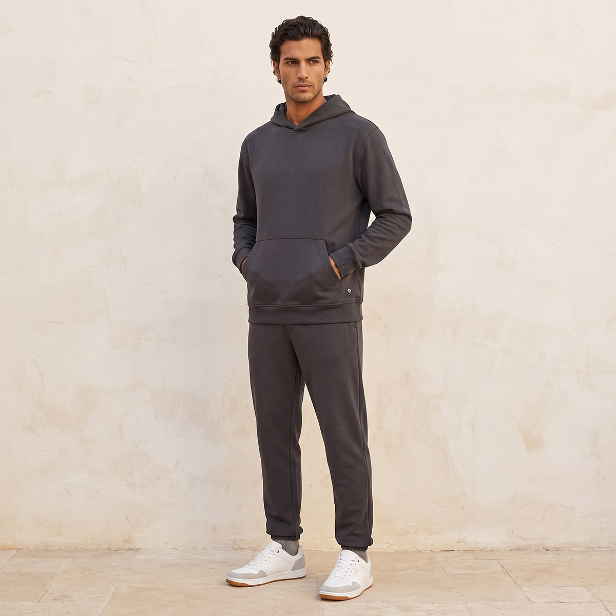 Love Pangolin Relaxed Fit Hoodie-men-winterwear-hoodiesandsweatshirts-image-2