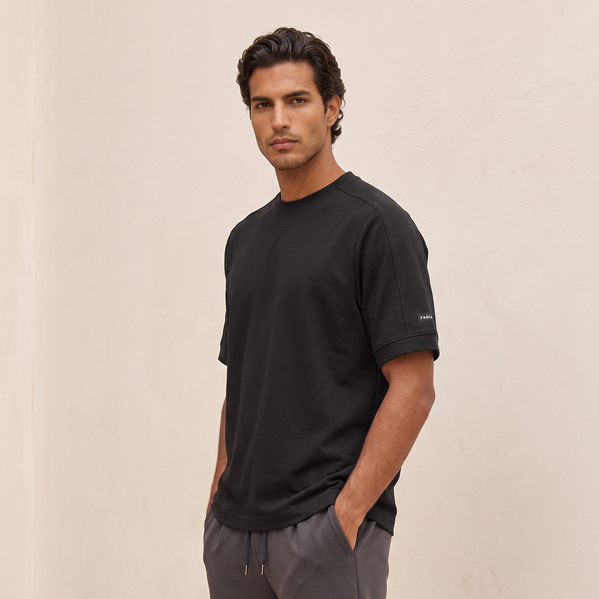 Love Pangolin 2 Way Stretch T-shirt-men-clothing-sportswearandactivewear-tshirtsandpolos-image-1