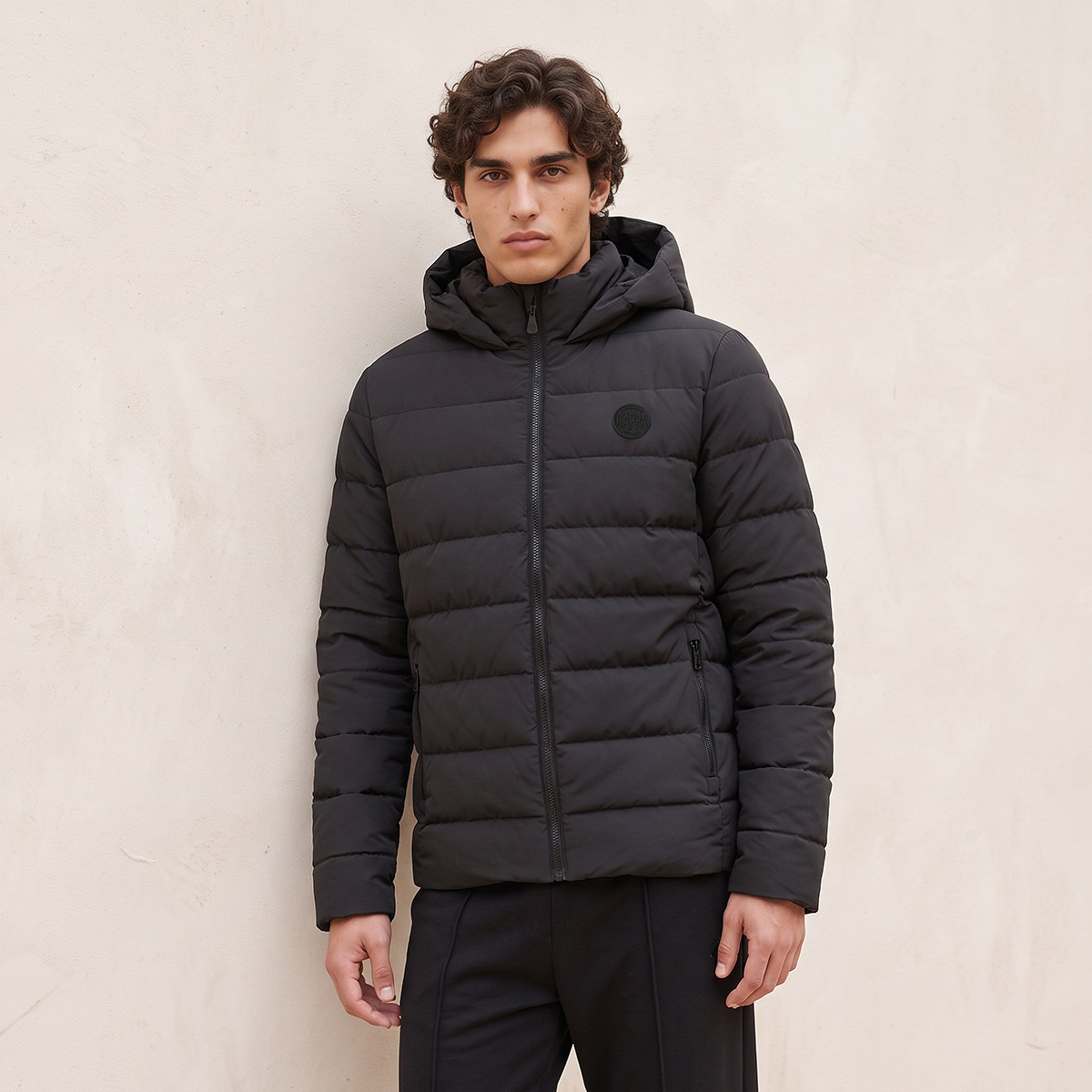 Kappa Puffer Jacket with Hood-men-clothing-jacketsandblazers-jackets-image-1