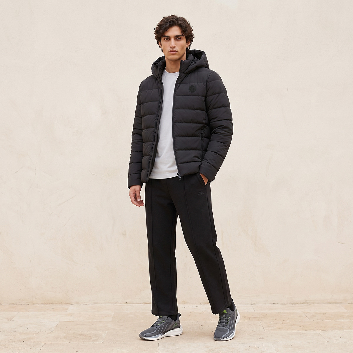 Kappa Puffer Jacket with Hood-men-clothing-jacketsandblazers-jackets-image-2