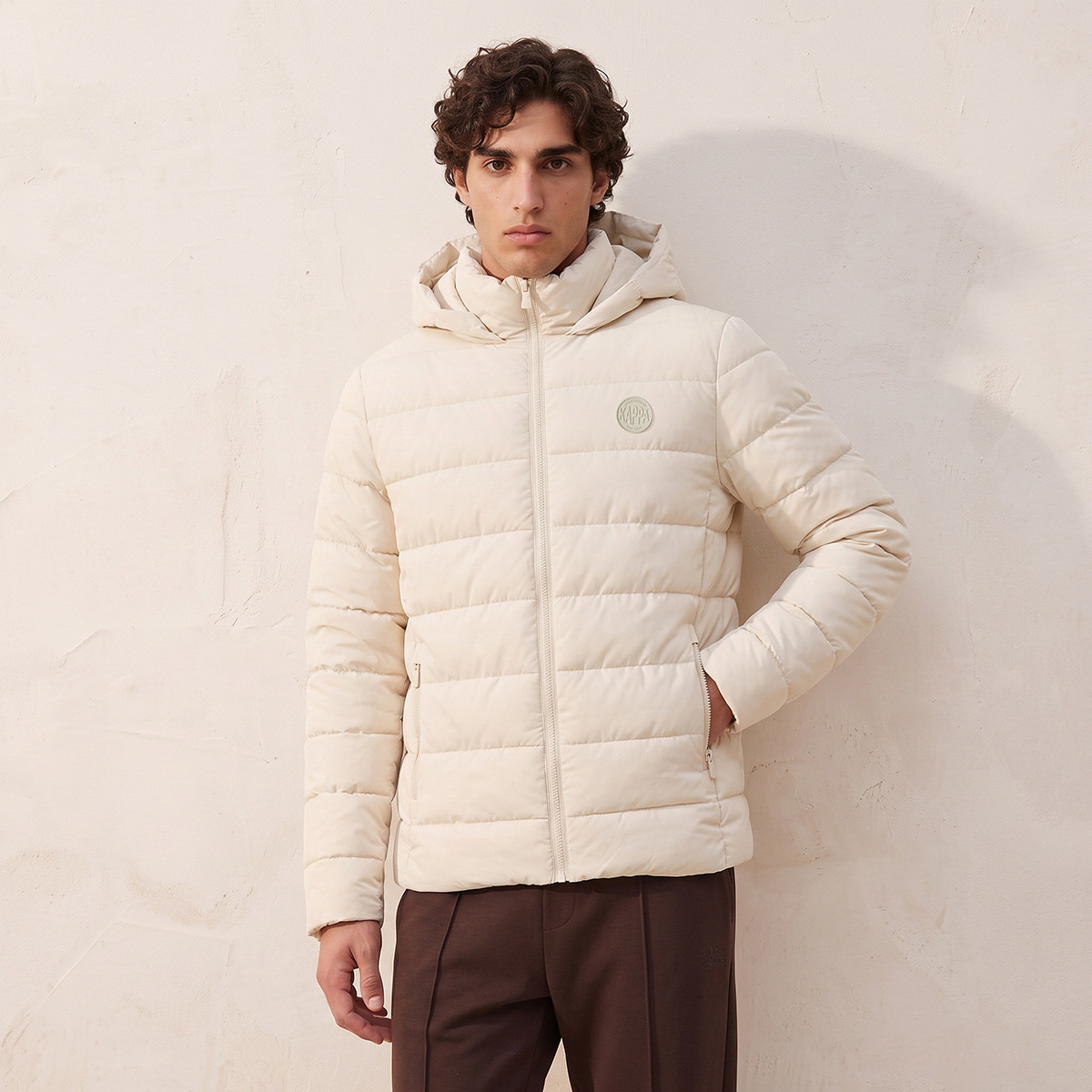 Kappa Puffer Jacket with Hood-men-clothing-jacketsandblazers-jackets-image-1