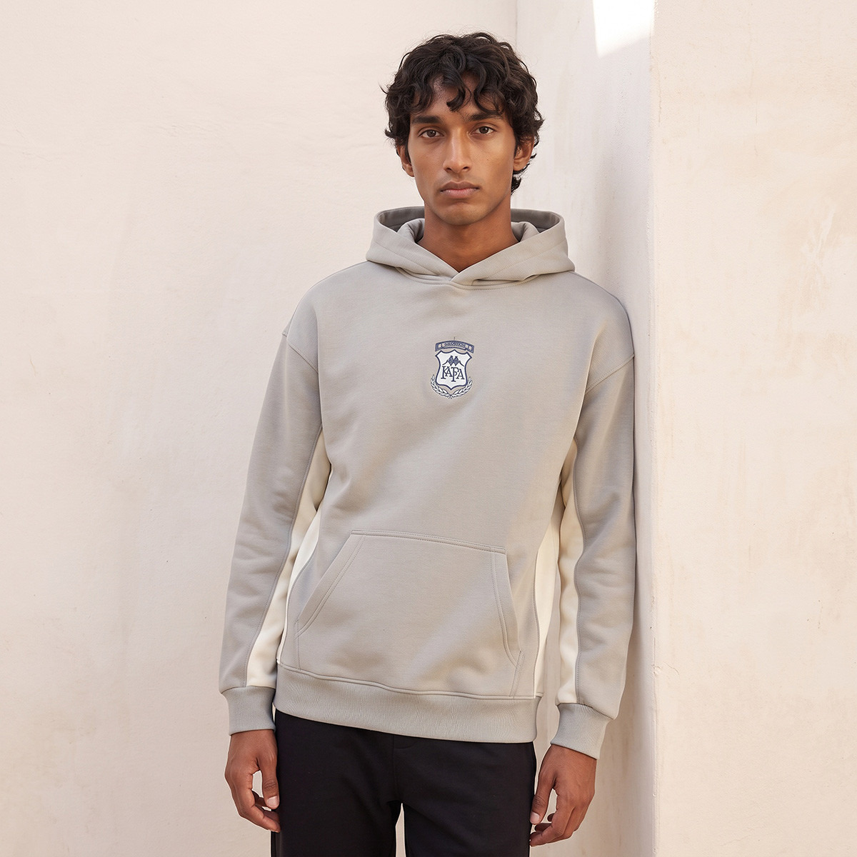 Kappa Sweatshirt with Logo Applique Detail-men-winterwear-hoodiesandsweatshirts-image-1