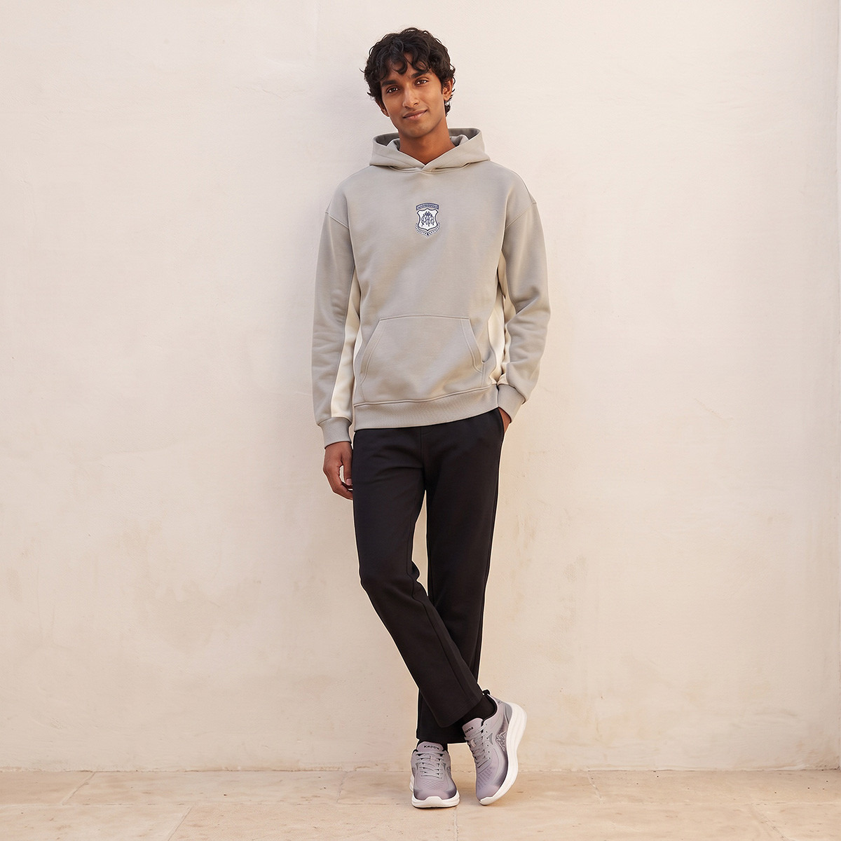 Kappa Sweatshirt with Logo Applique Detail-men-winterwear-hoodiesandsweatshirts-image-2
