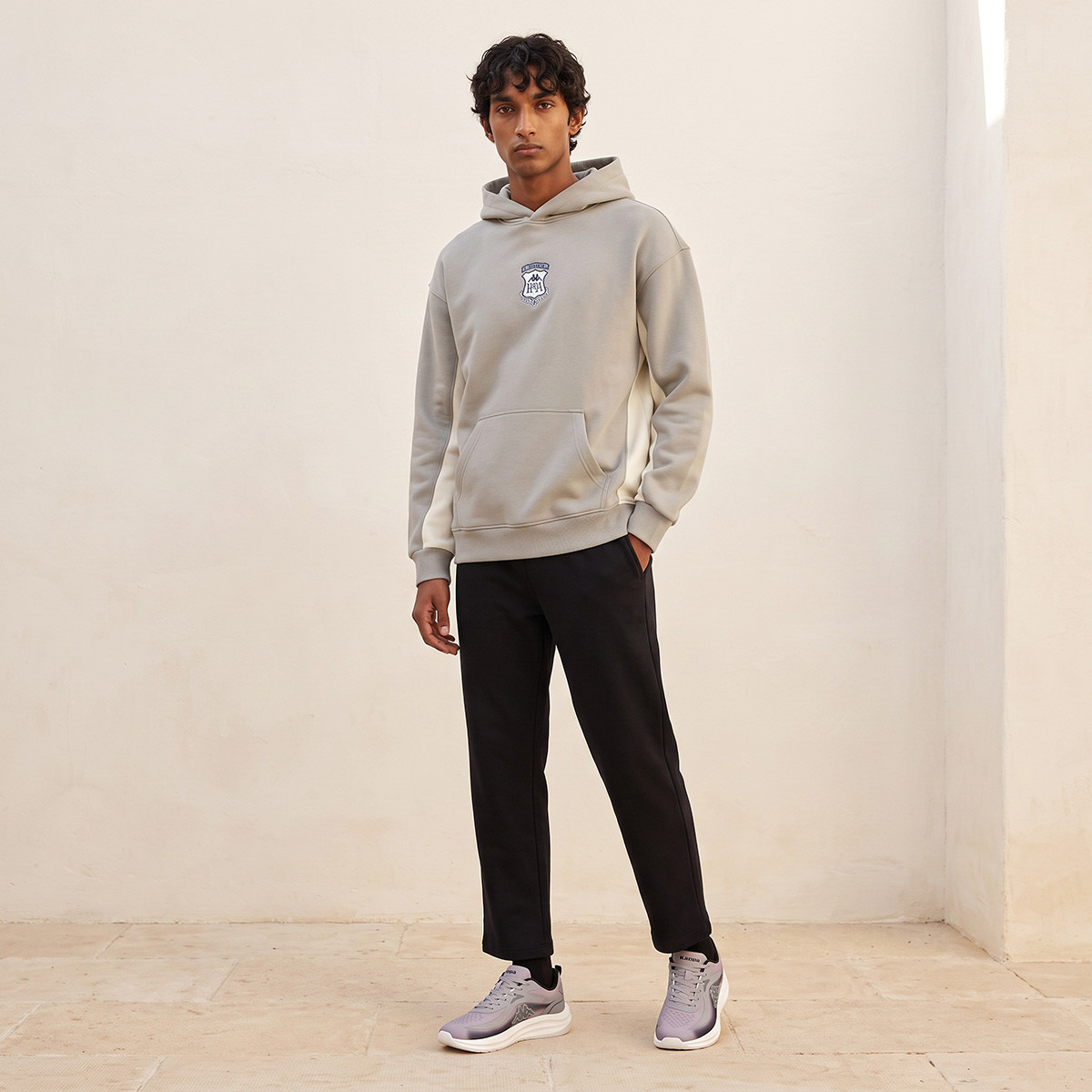 Kappa Sweatshirt with Logo Applique Detail-men-winterwear-hoodiesandsweatshirts-image-5