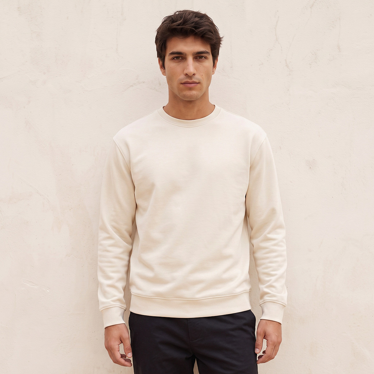 Love Pangolin 2 Way Stretch Sweatshirt-men-winterwear-hoodiesandsweatshirts-image-1