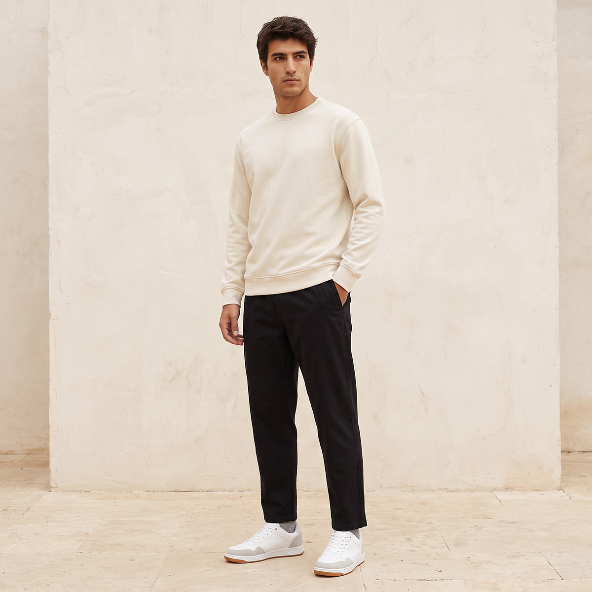 Love Pangolin 2 Way Stretch Sweatshirt-men-winterwear-hoodiesandsweatshirts-image-2