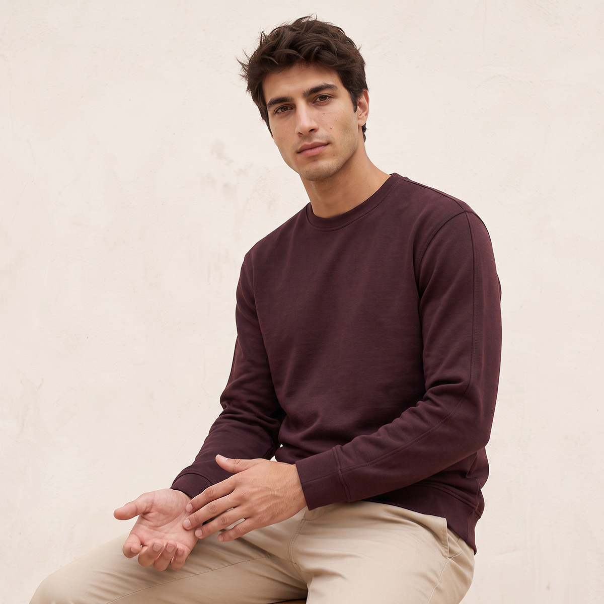 Love Pangolin 2 Way Stretch Sweatshirt-men-winterwear-hoodiesandsweatshirts-image-1