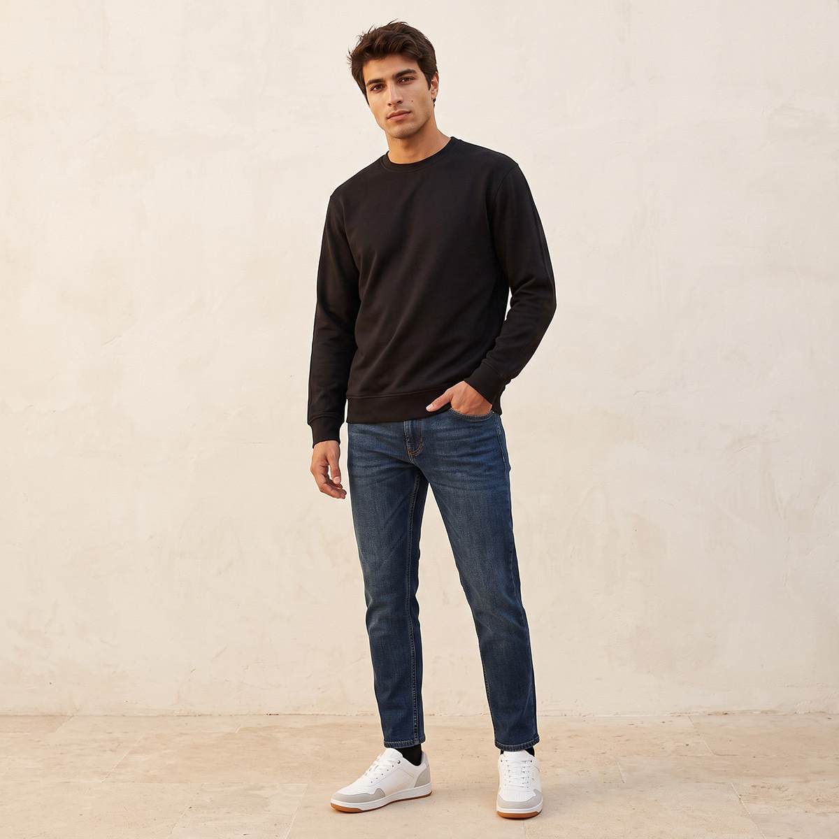 Love Pangolin 2 Way Stretch Sweatshirt-men-winterwear-hoodiesandsweatshirts-image-2