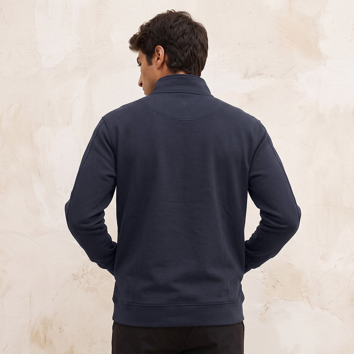 Love Pangolin 2 Way Stretch Zip Placket Sweatshirt-men-winterwear-hoodiesandsweatshirts-image-3