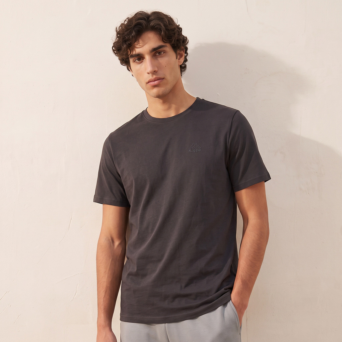 تيشيرت قابل للتمدد في اتجاهين من كابا-men-clothing-sportswearandactivewear-tshirtsandpolos-image-1
