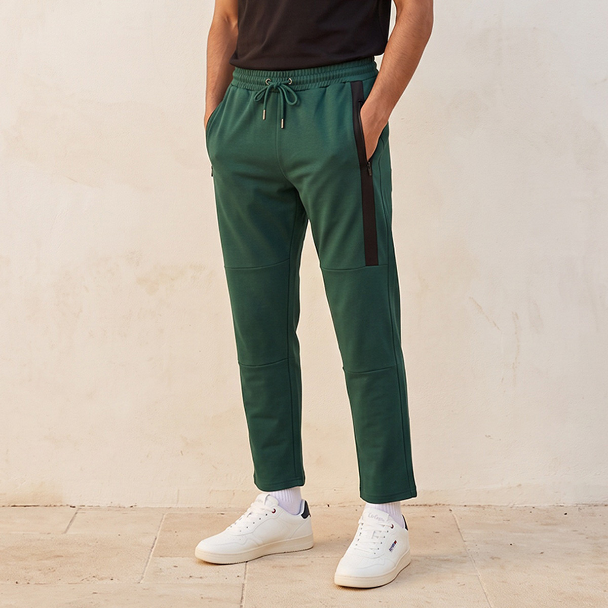 Kappa Joggers with Zipper Pockets-men-clothing-sportswearandactivewear-bottoms-joggers-image-1