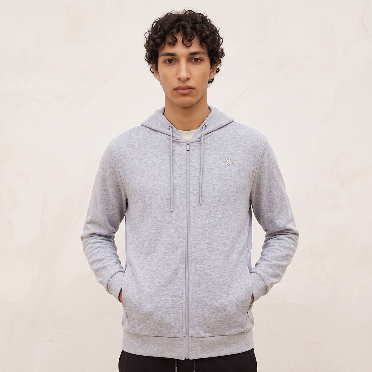 Kappa Zip Through Hoodie with Pocket-men-winterwear-hoodiesandsweatshirts-image-5
