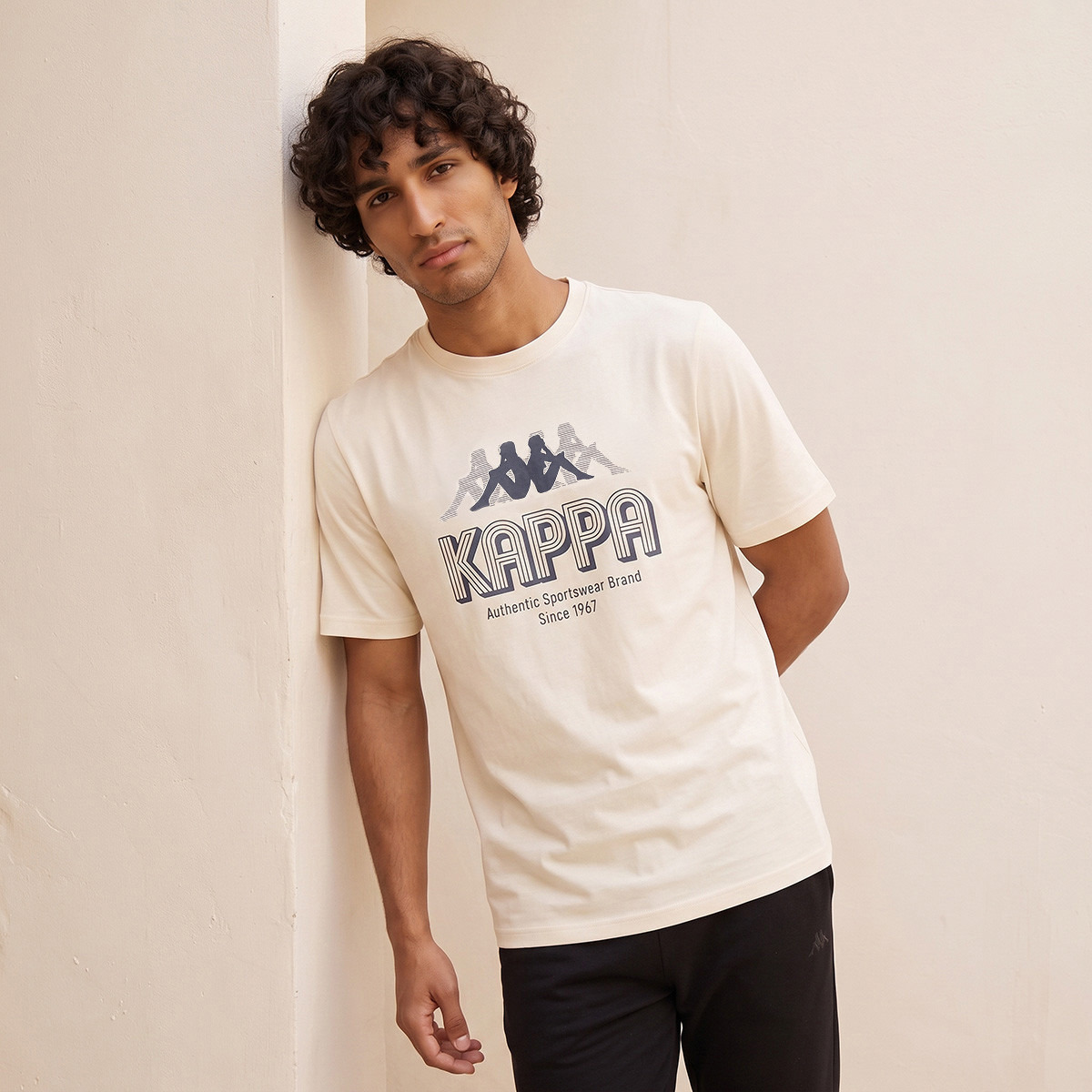 Kappa Crew Neck Logo T-shirt-men-clothing-tshirtsandpolos-tshirts-image-1