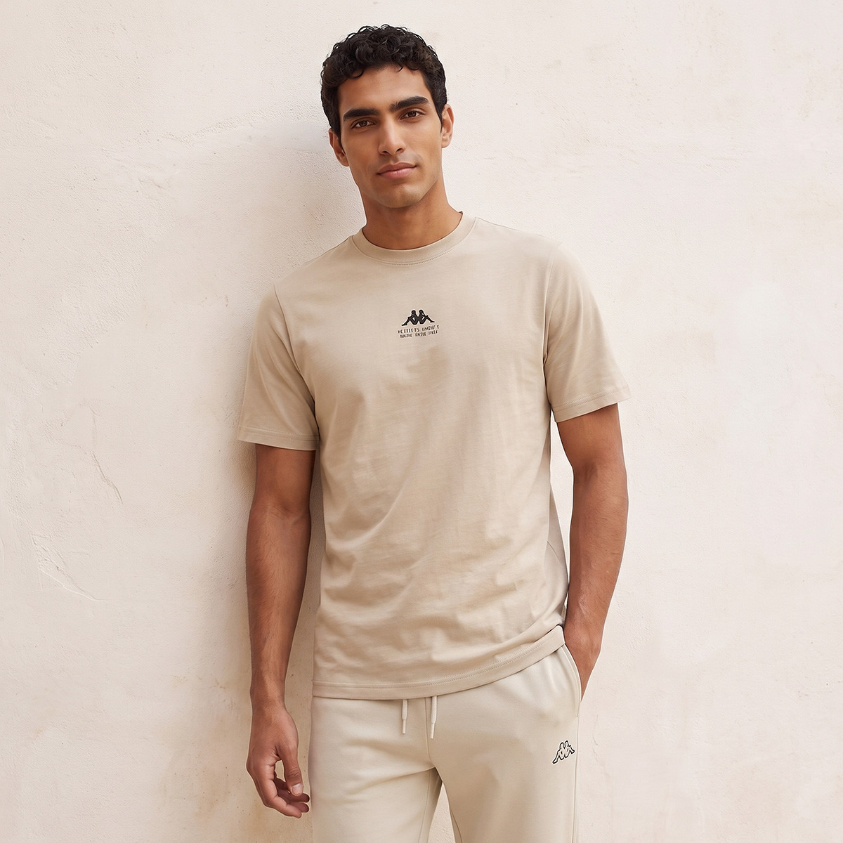 Kappa Cotton Crew Neck T-shirt-men-clothing-tshirtsandpolos-tshirts-image-1