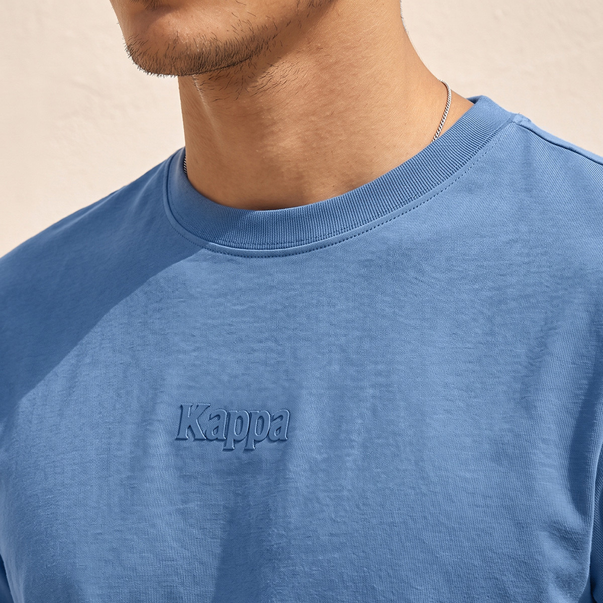 Kappa Cotton Crew Neck T-shirt-men-clothing-tshirtsandpolos-tshirts-image-4