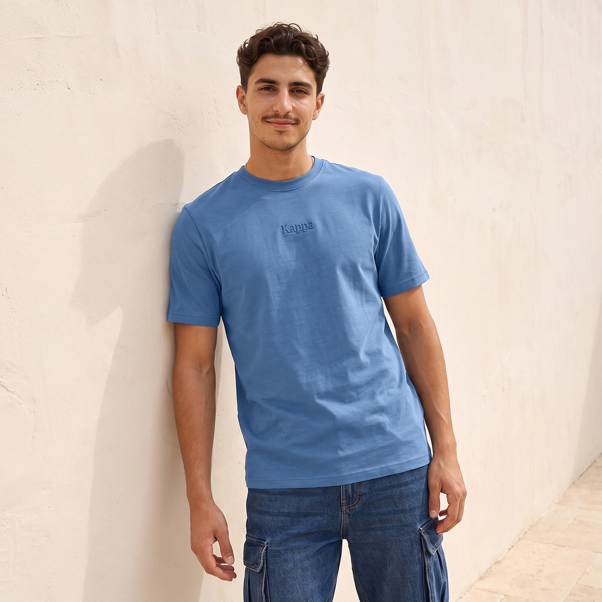Kappa Cotton Crew Neck T-shirt-men-clothing-tshirtsandpolos-tshirts-image-5