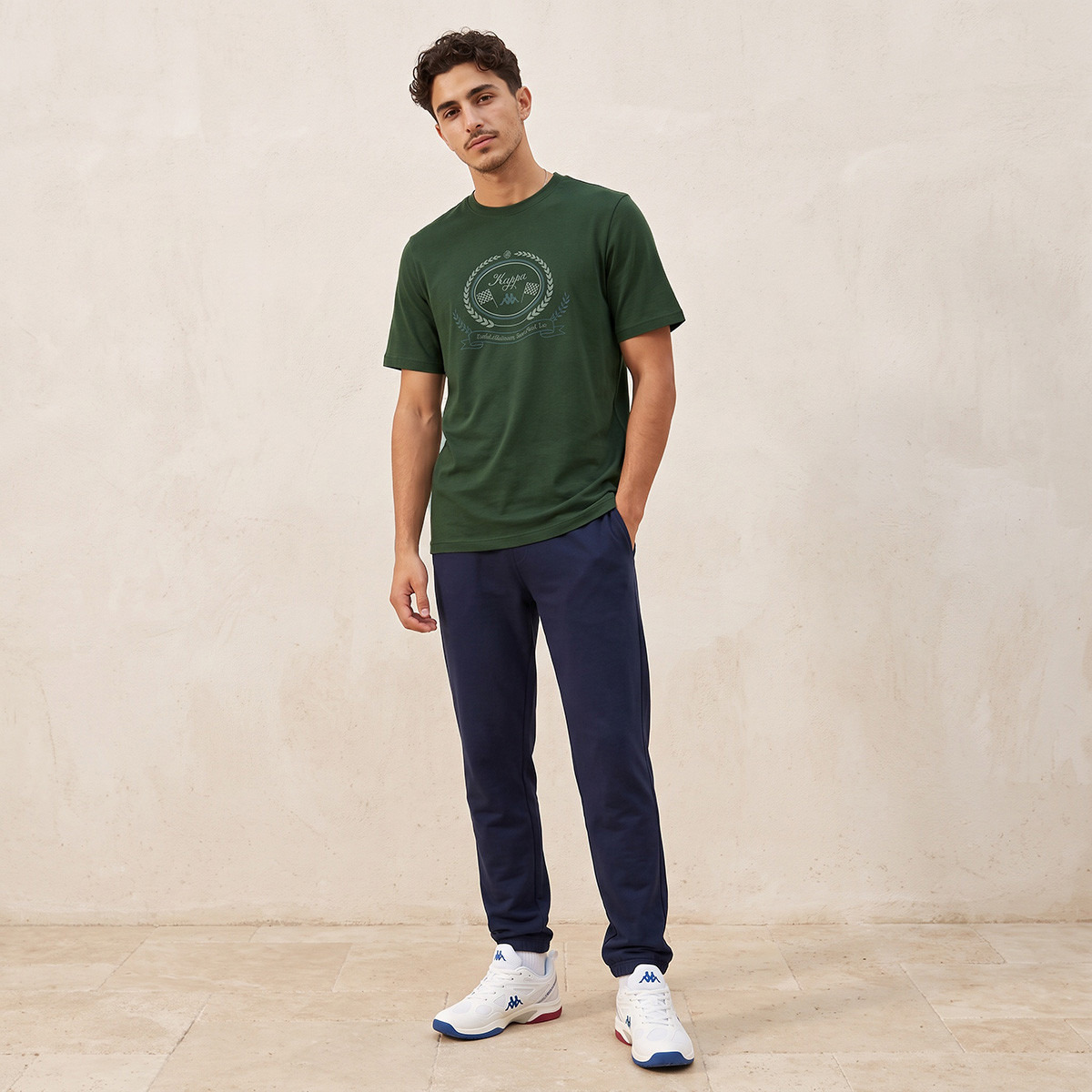 Kappa Regular Fit Crew Neck T-shirt-men-clothing-sportswearandactivewear-tshirtsandpolos-image-2