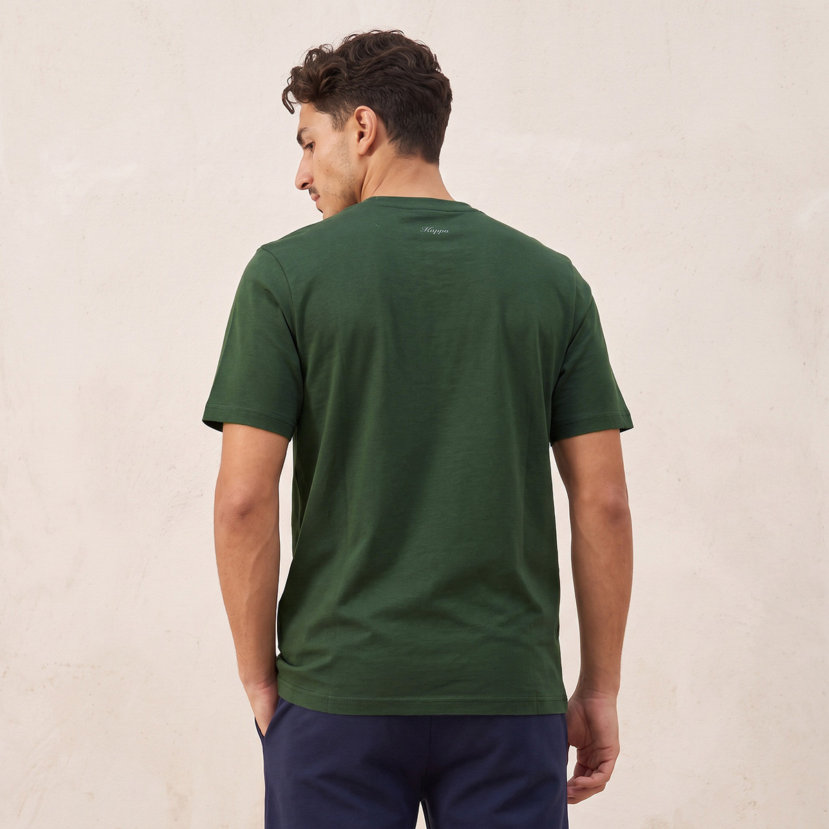 Kappa Regular Fit Crew Neck T-shirt-men-clothing-sportswearandactivewear-tshirtsandpolos-image-3
