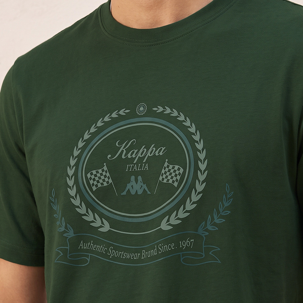 Kappa Regular Fit Crew Neck T-shirt-men-clothing-sportswearandactivewear-tshirtsandpolos-image-5