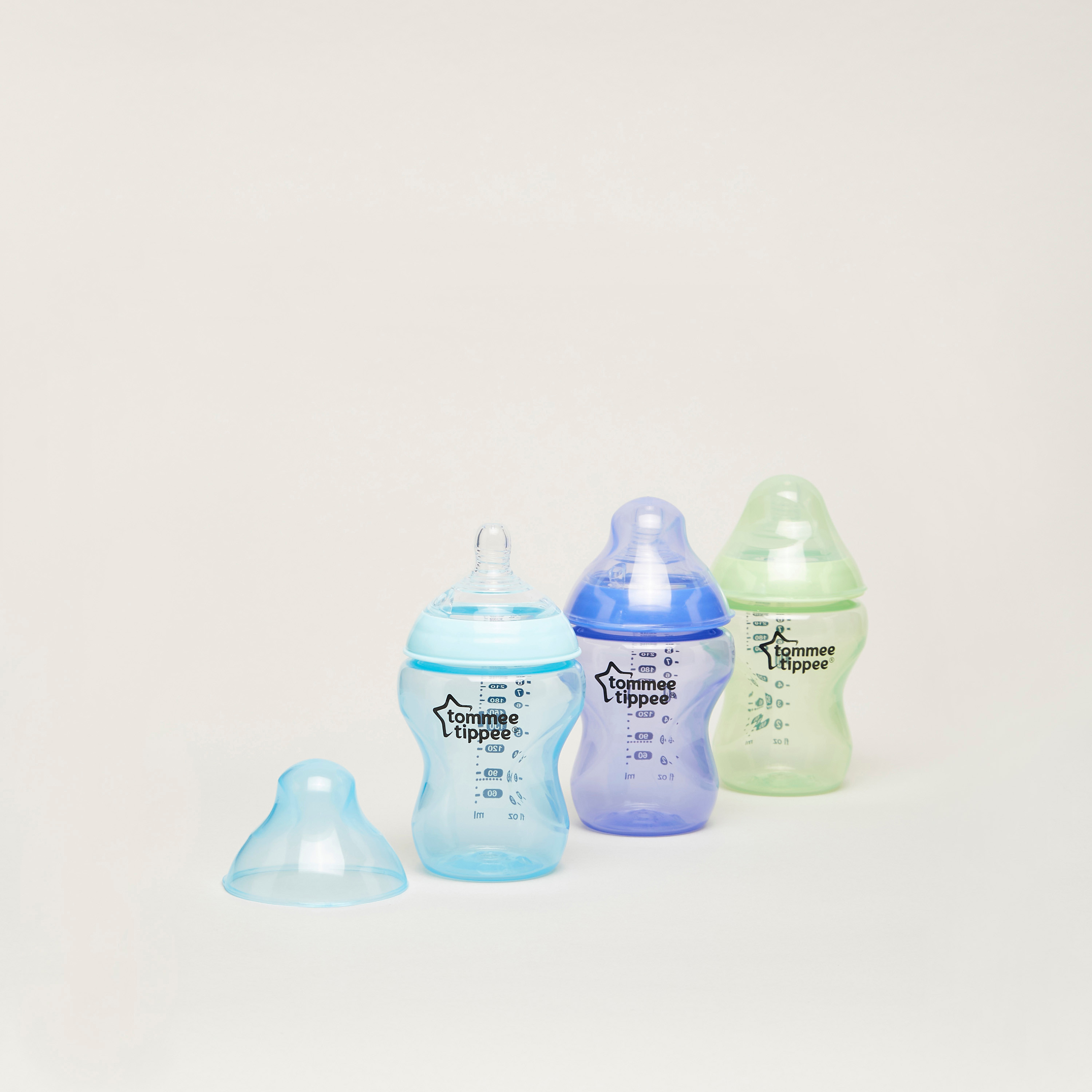 Tommee Tippee 260 ml Feeding Bottle - Set of 3-baby-feeding-feedingbottles-bottlesandteats-image-2