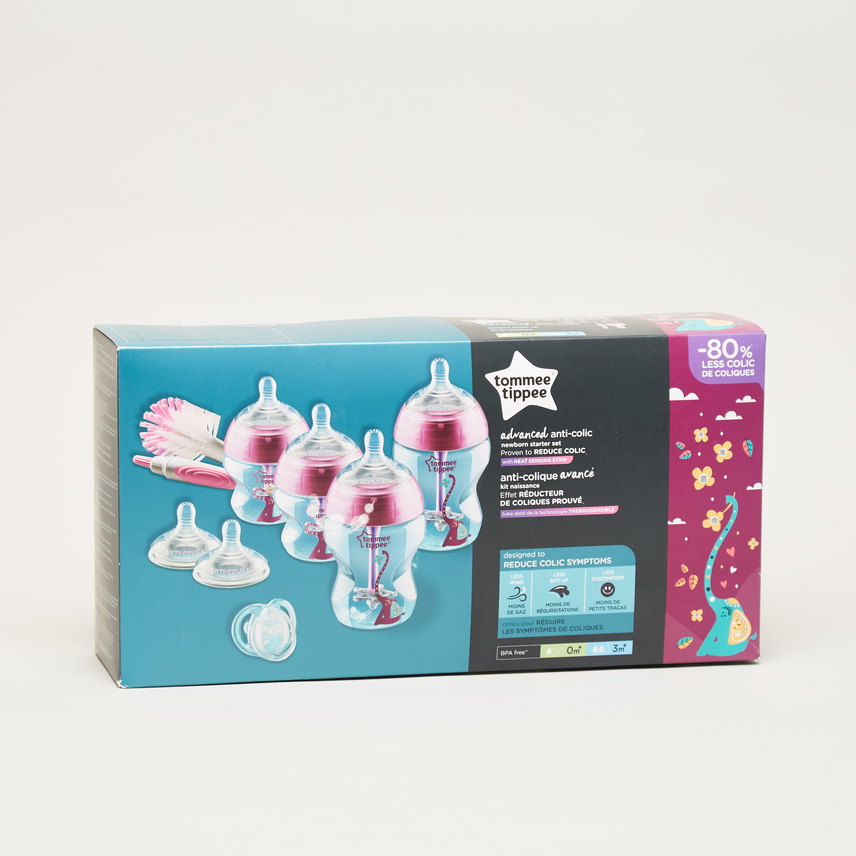 Tommee Tippee Closer to Nature Advanced Anti-Colic Starter Set-baby-feeding-feedingbottles-bottlesandteats-image-1