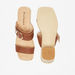 Le Confort Buckle Accent Slip-On Sandals with Block Heels-Women%27s Heel Sandals-thumbnail-4