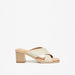 Le Confort Cross Strap Slip-On Sandals with Block Heels-Women%27s Heel Sandals-thumbnail-3
