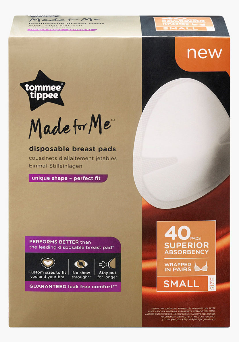 Tommee Tippee Small Disposable Breast Pads - Set of 40-Nursing-image-0