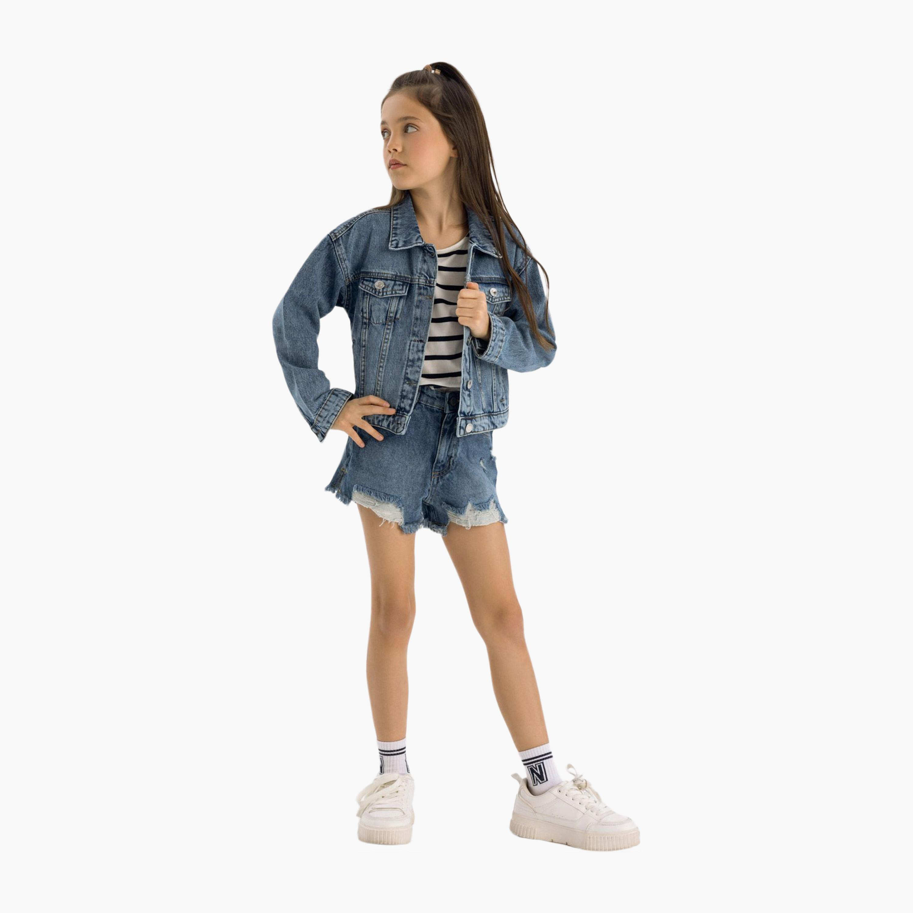 سترة جينز كبيرة الحجم من مينوتي-girls-clothing-jacketsandcoats-image-2