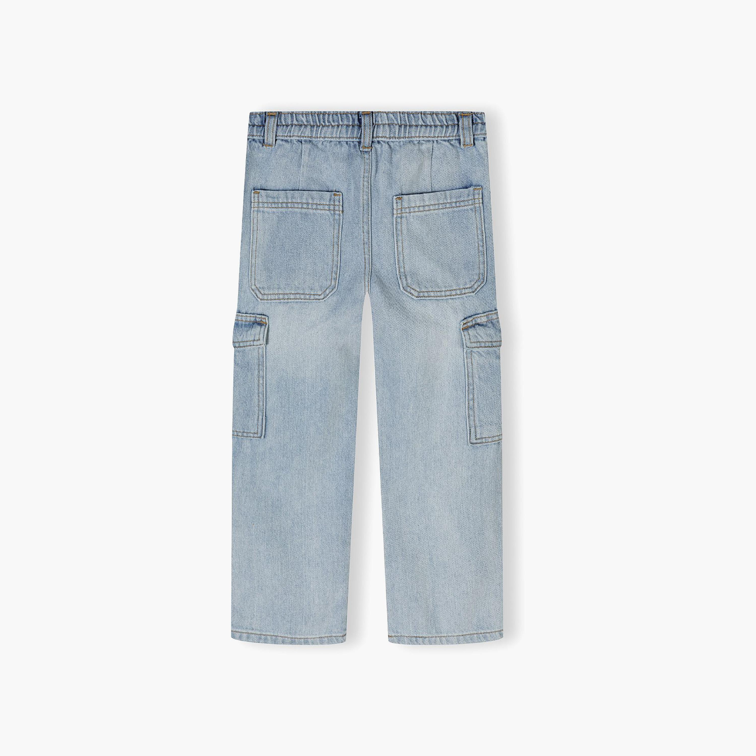 Minoti Denim Cargo Jeans-girls-clothing-bottoms-jeansandjeggings-image-4