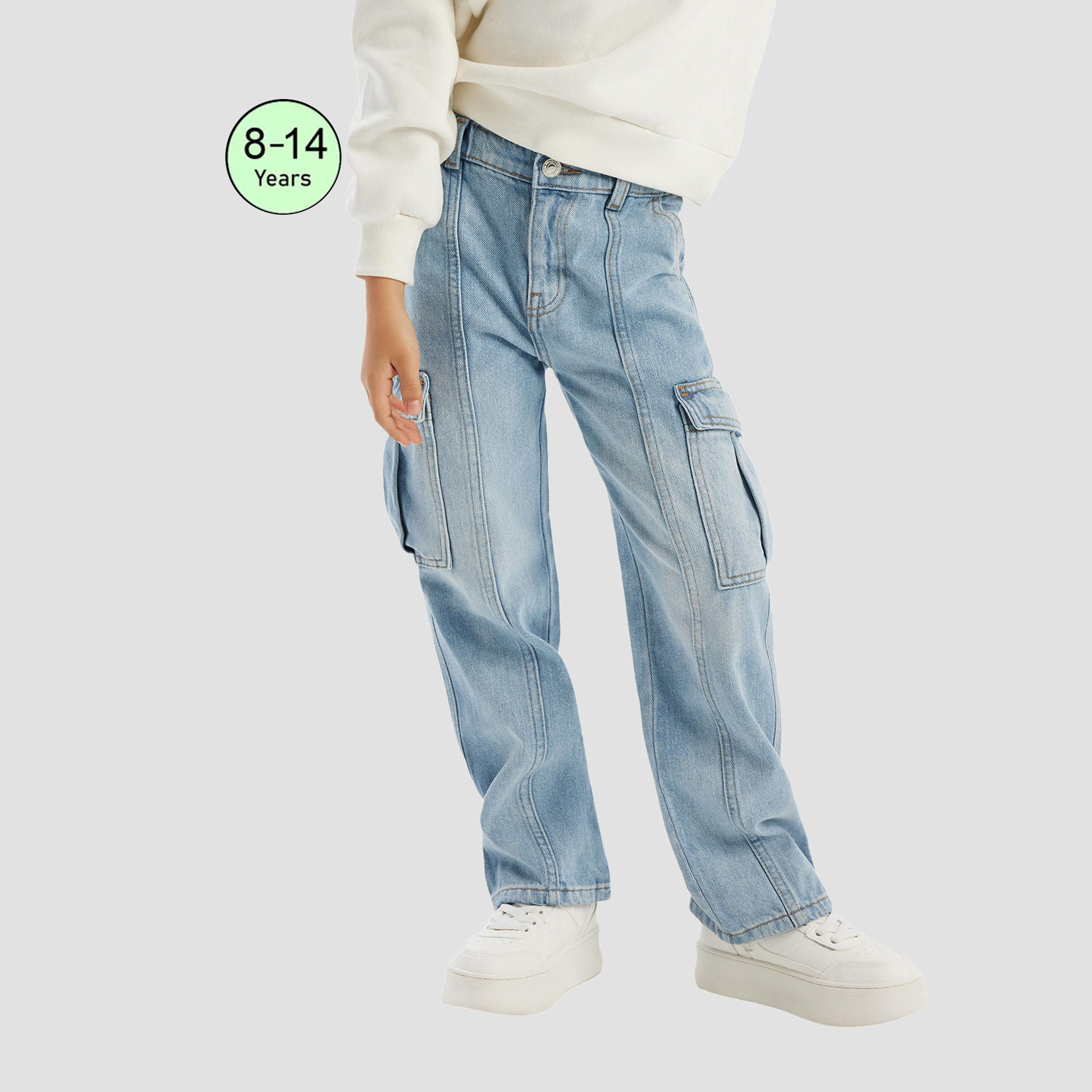 بنطال جينز كارجو من مينوتي-girls-clothing-bottoms-jeansandjeggings-image-1