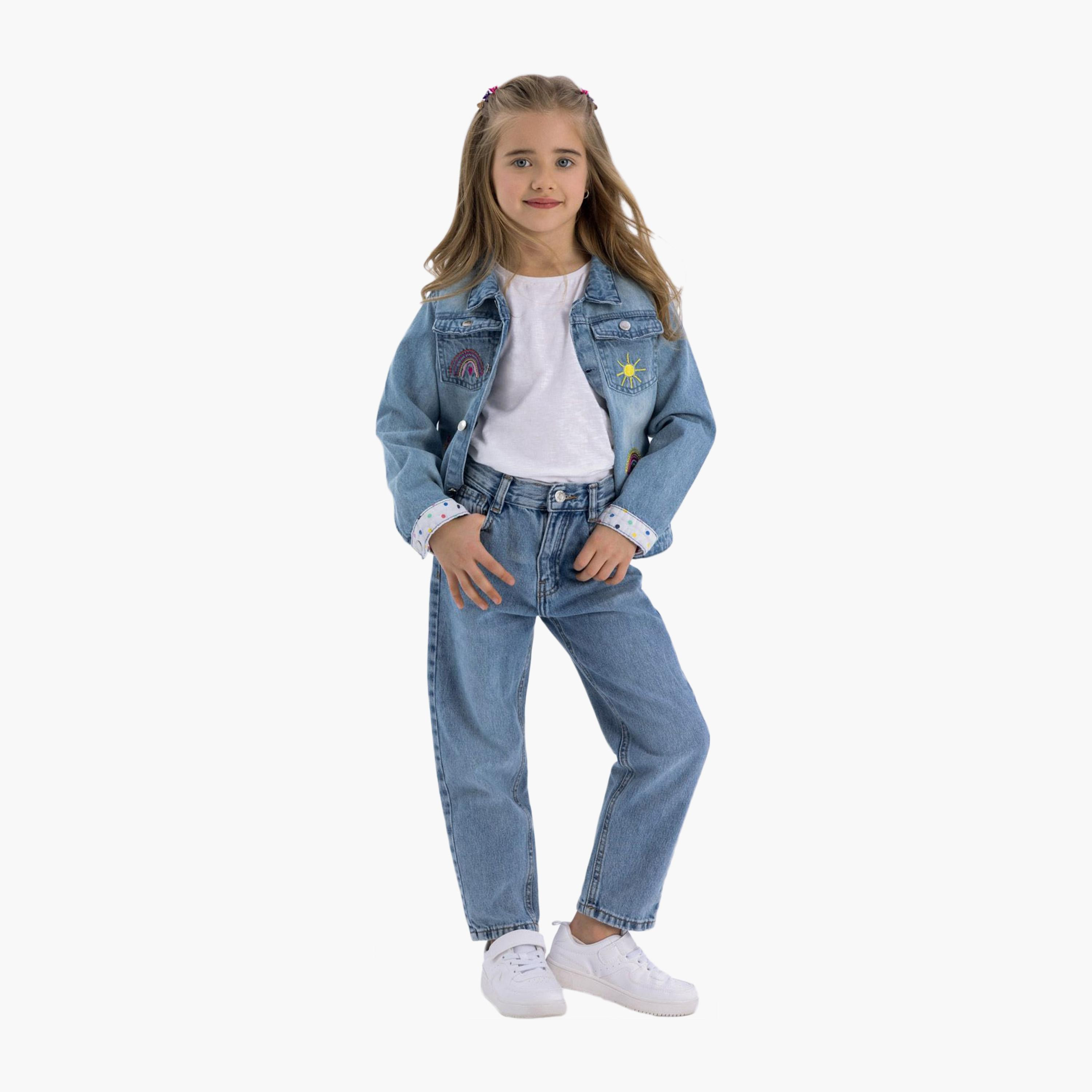 بنطلون جينز للأمهات من مينوتي-girls-clothing-bottoms-jeansandjeggings-image-2