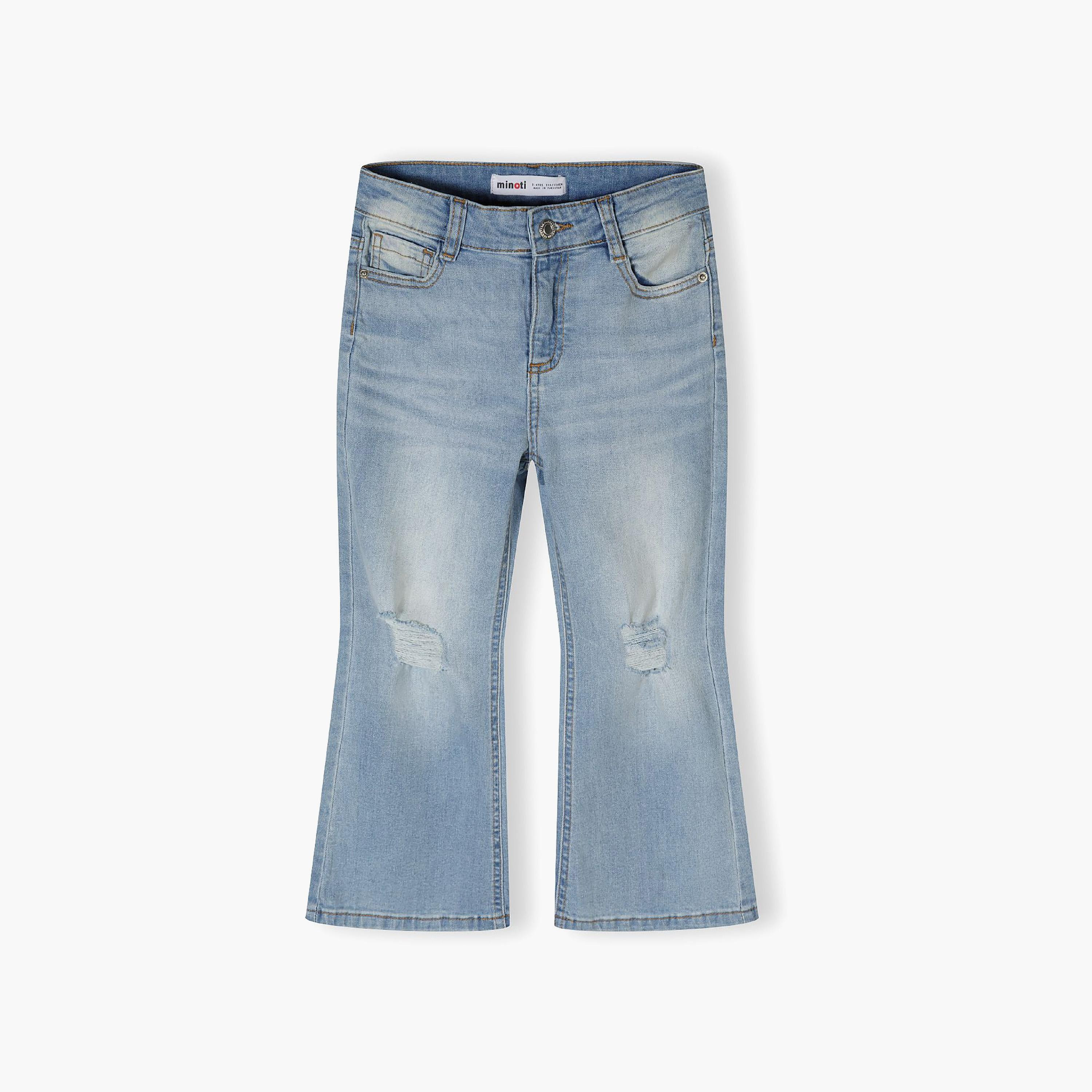 Minoti Denim Flared Jeans-girls-clothing-bottoms-jeansandjeggings-image-3