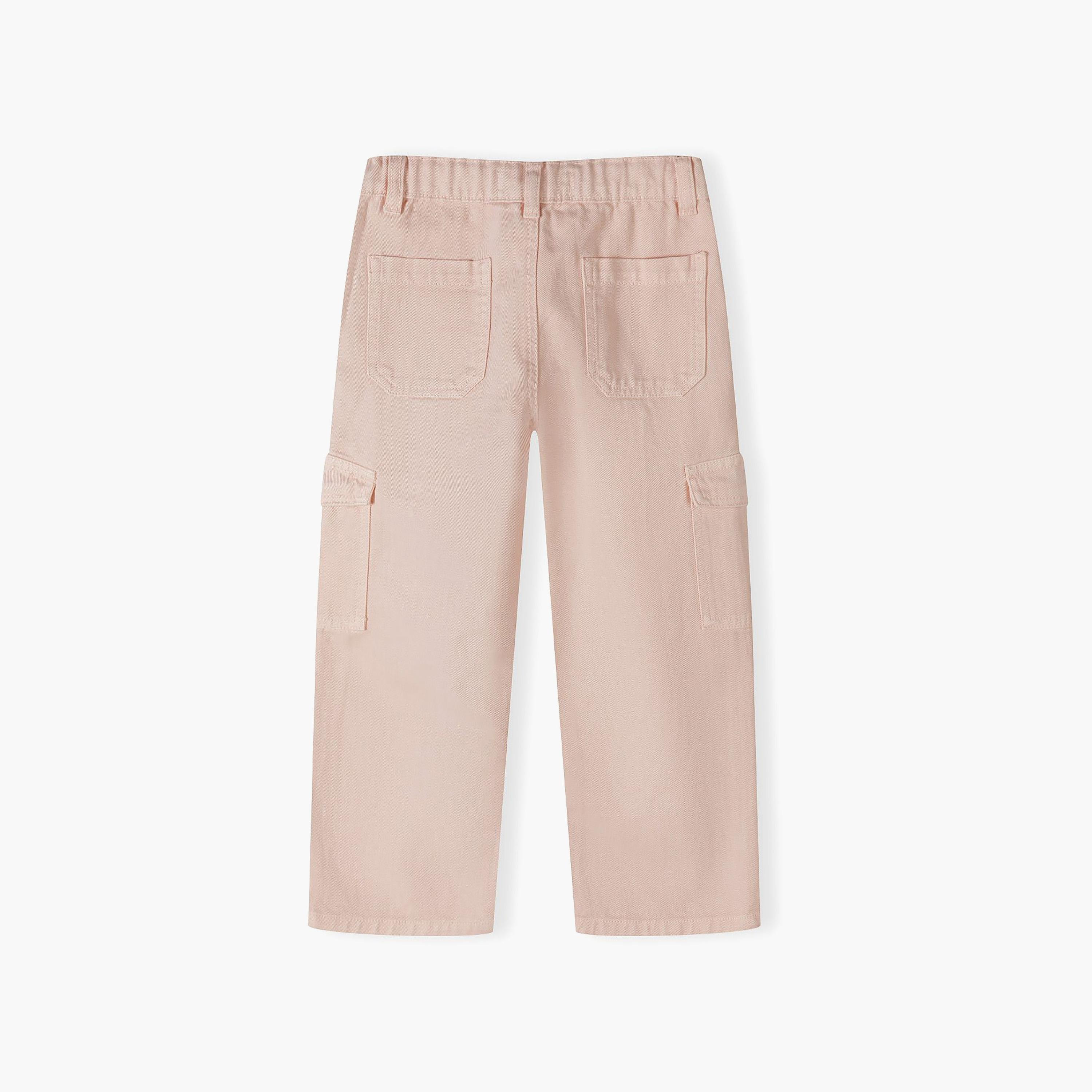 بنطلون كارجو واسع الساق من مينوتي-girls-clothing-bottoms-joggersandtrackpants-image-4
