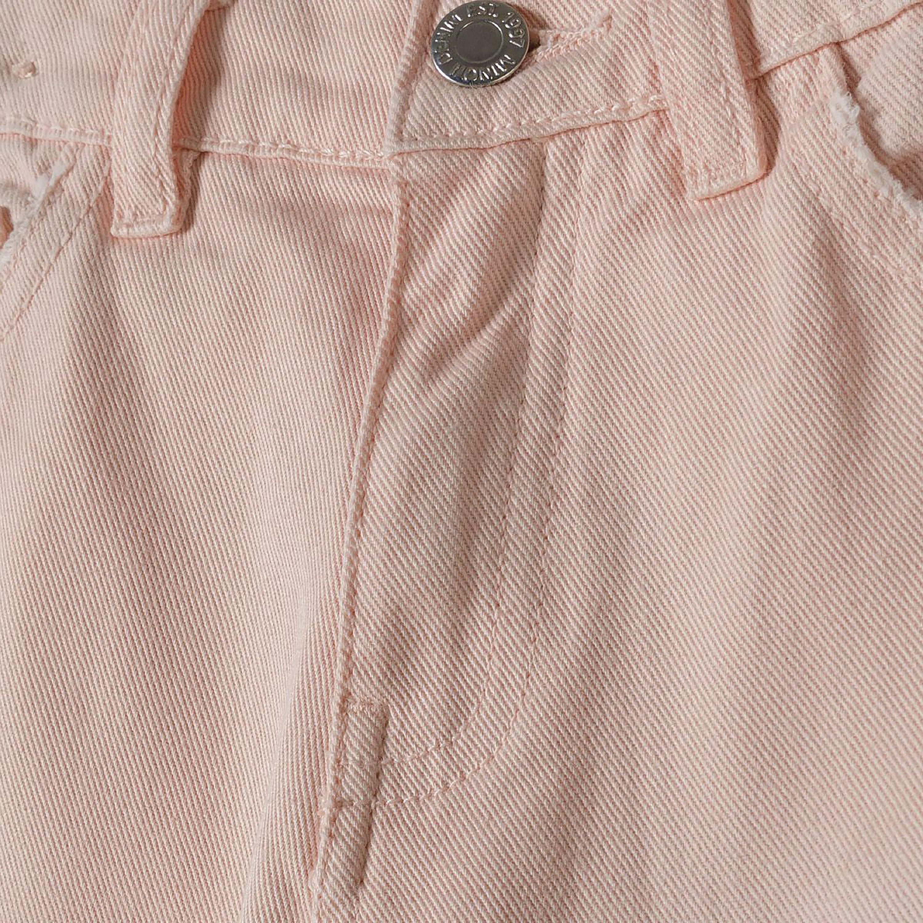Minoti Twill Mom Fit Trousers-girls-clothing-bottoms-jeansandjeggings-image-5